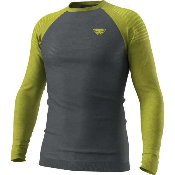 DYNAFIT Tour Light Merino Long Sleeve Shirt Men Golden Lime