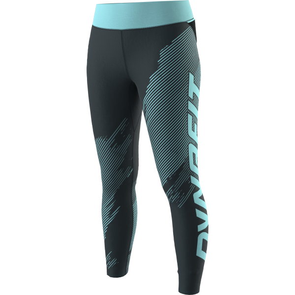DYNAFIT ULTRA GRAPHIC LONG TIGHTS W Blueberry MARINE BLUE