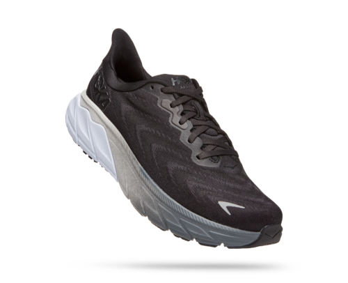 HOKA ARAHI 6 BLACK / WHITE