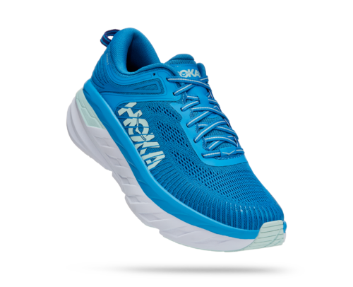 HOKA BONDI 7 IBIZA BLUE / BLUE GLASS