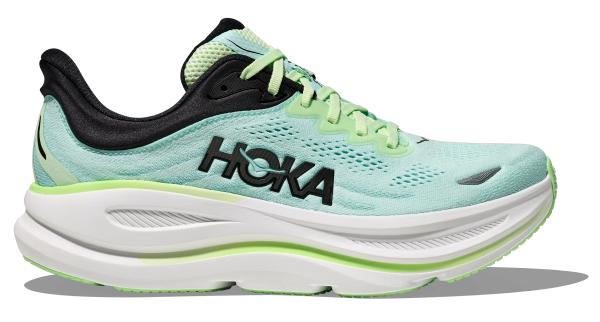 HOKA Bondi 9 M Luna Moth / Blue Spark