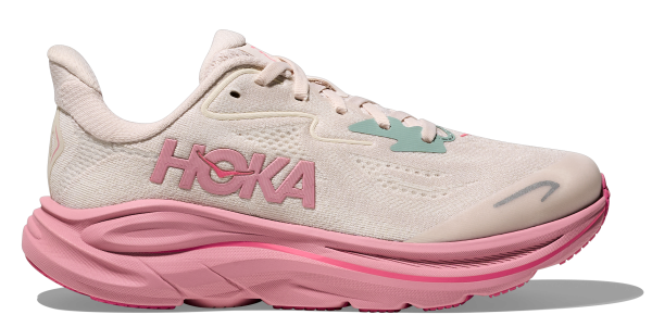 HOKA Clifton 10 Big Kids Rose Cream / Dried Rose