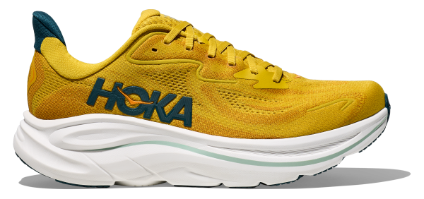 HOKA Clifton 10 M Yellow Gold / Tidal Wave
