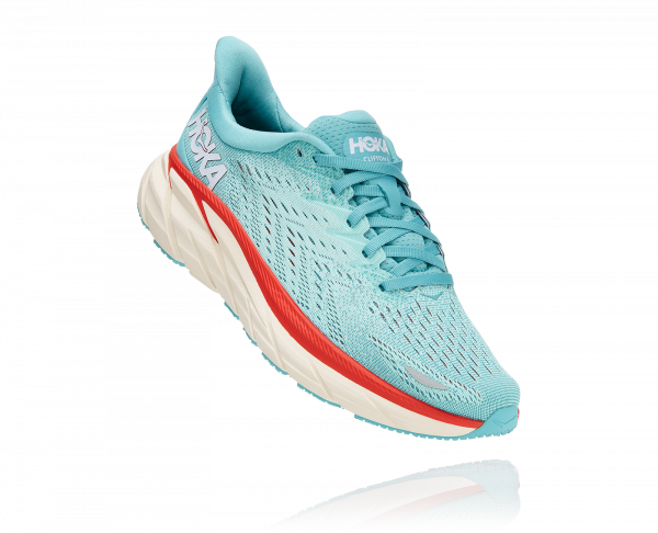 HOKA CLIFTON 8 W Aquarelle/Egshell Blue