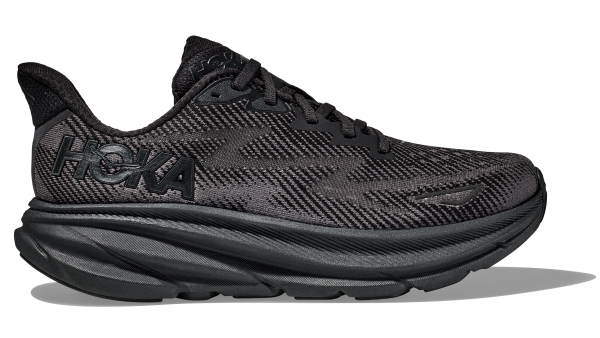 HOKA CLIFTON 9 M BLACK / BLACK