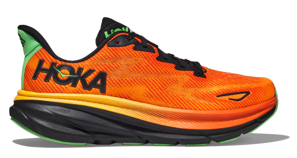 HOKA CLIFTON 9 M FLAME / VIBRANT ORANGE