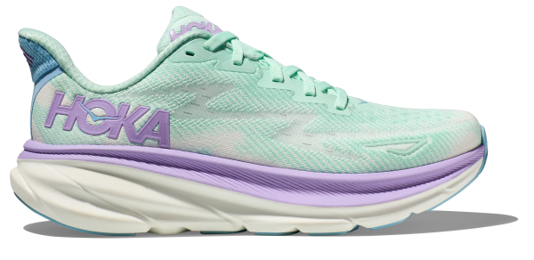 HOKA CLIFTON 9 W SUNLIT OCEAN / LILAC MIST