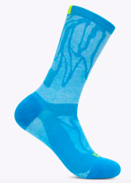 HOKA Clifton Crew Run Sock Skyward Blue