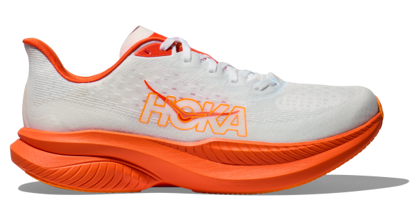 HOKA Mach 6 M Frost / Lava