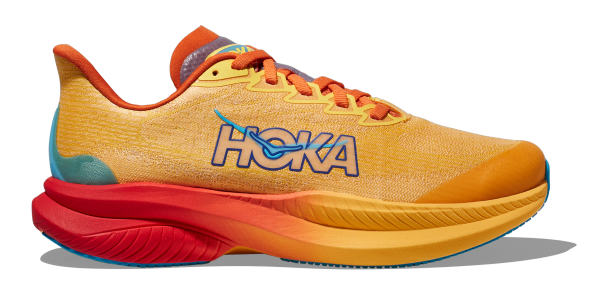 HOKA MACH 6 YOUTH POPPY / SQUASH