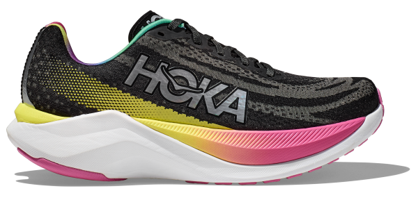 HOKA MACH X W BLACK / SILVER