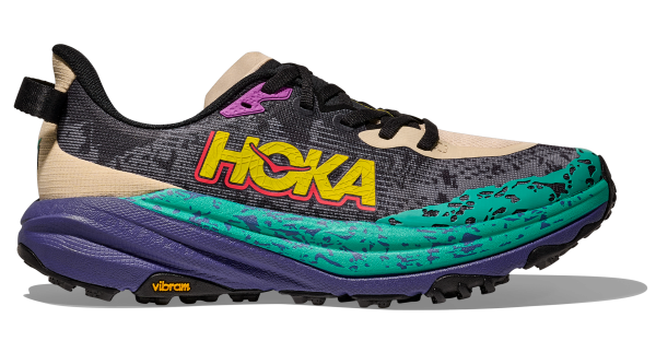 HOKA Speedgoat 6 W Oatmeal / Mountain Iris