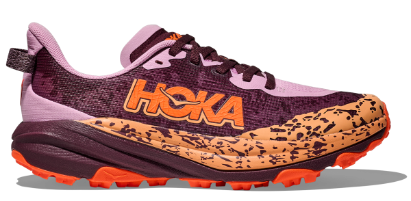 HOKA Speedgoat 6 Youth Flower Nectar / Neon Tangerine