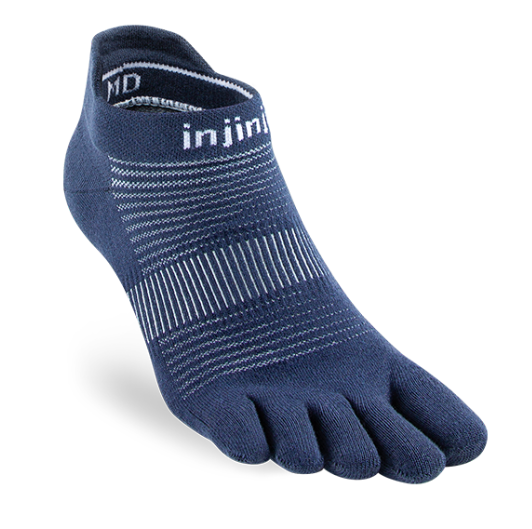 INJINJI Run Lightweight No-Show Navy