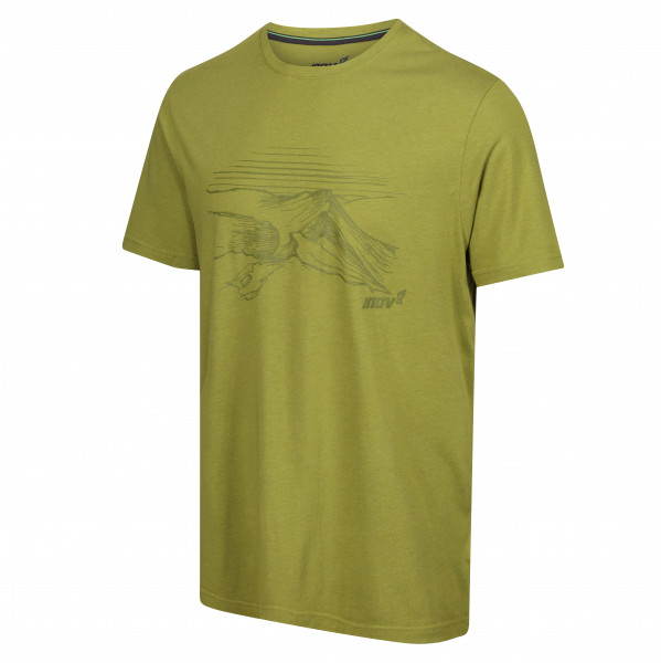 INOV-8 GRAPHIC TEE "HELVELLYN" M green