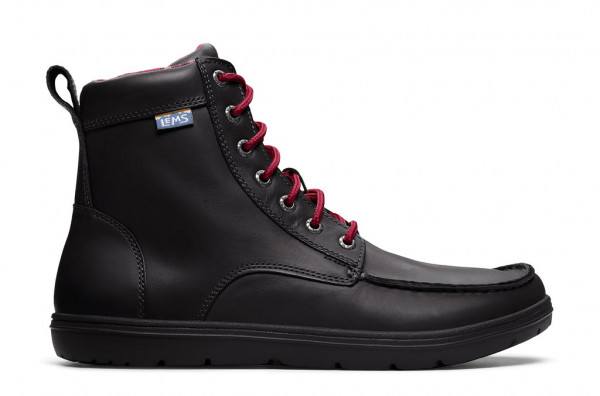 LEMS BOULDER BOOT LEATHER Raven new