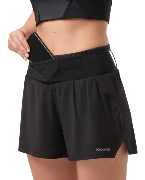 NNormal Race Shorts W Black
