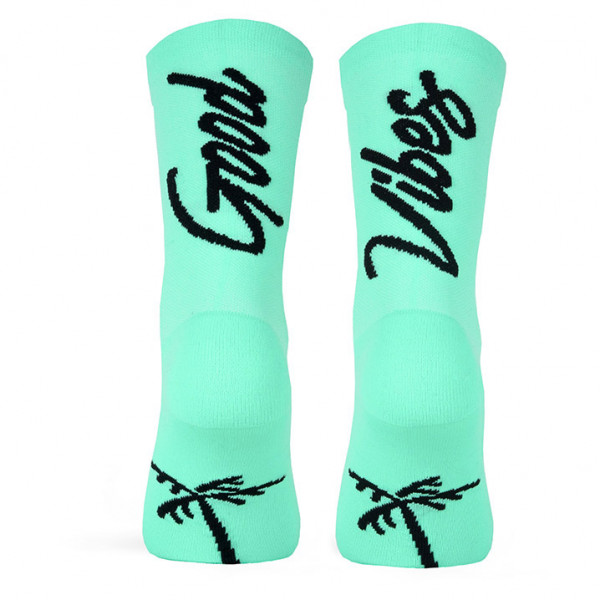 PACIFIC GOOD VIBES SOCKS Turquoise