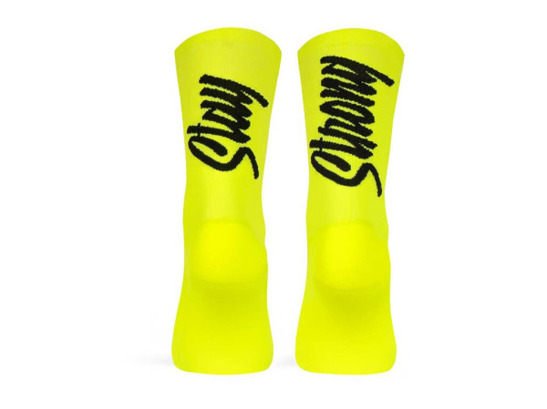 PACIFIC Stay Strong Neon Yellow Ponožky
