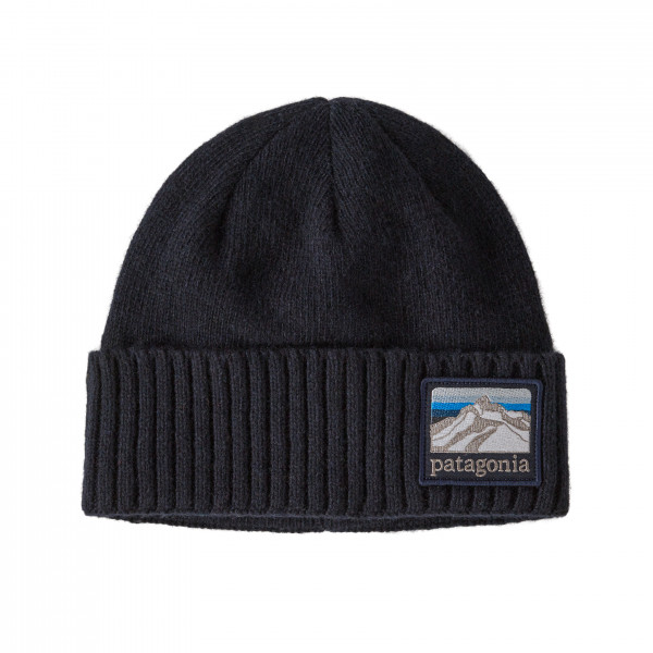 PATAGONIA Brodeo Beanie Line Logo Ridge: Classic Navy