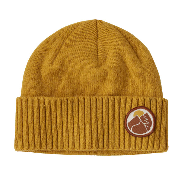 PATAGONIA Brodeo Beanie Slow Going Patch: Cabin Gold