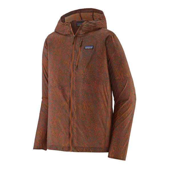PATAGONIA Men's Houdini Jacket Sea Run: Robin Brown