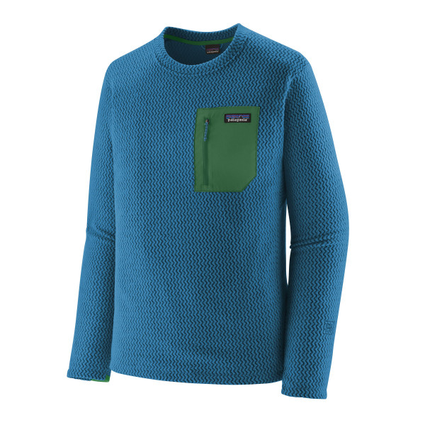 PATAGONIA Men's R1® Air Crewneck Pullover Vessel Blue