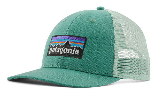 PATAGONIA P-6 Logo LoPro Trucker Hat Heartleaf Green