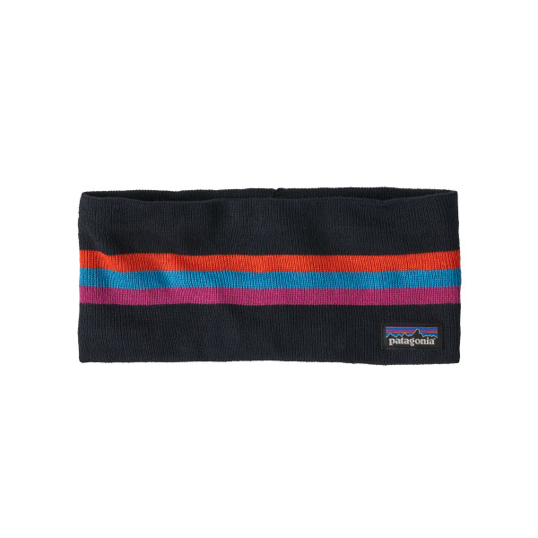 PATAGONIA Powder Town Headband Sierra Sunset: Pitch Blue