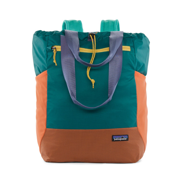 PATAGONIA Ultralight Black Hole® Tote Pack 27L Patchwork: Current Blue