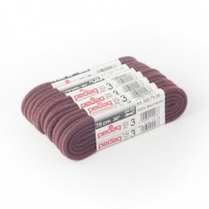 PEDAG TKANIČKY CORD KULATÉ 90 cm tmavě hnědé