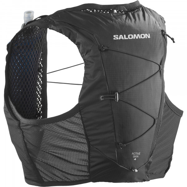 SALOMON ACTIVE SKIN 4 with flasks BLACK 2023
