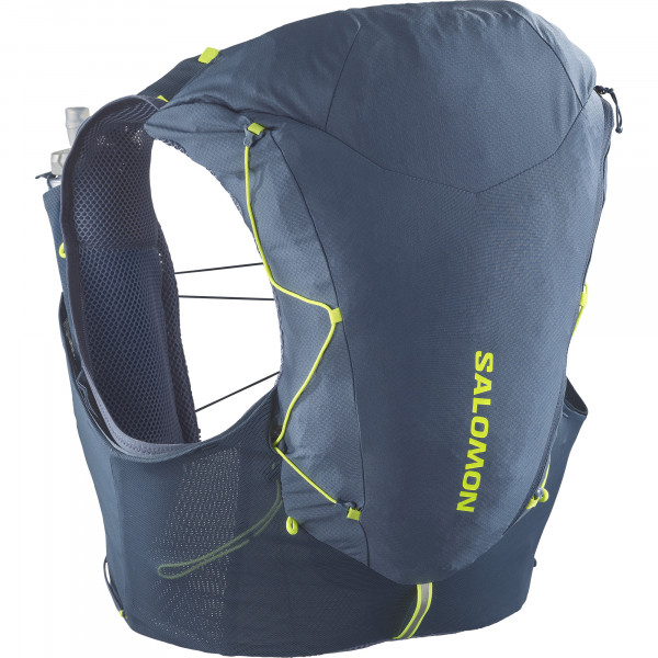 SALOMON ADV SKIN 12 SET with flasks Bering Sea FLINT STONE