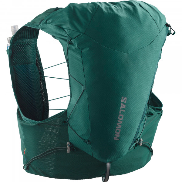 SALOMON ADV SKIN 12 with flasks PACIFIC