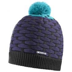 SALOMON POLY BEANIE Kouak Blue/Nightshade