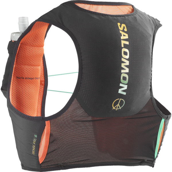 SALOMON SENSE PRO 6 LIMITED COURTNEY EDITION BLACK / Nasturtium / Dynasty Green