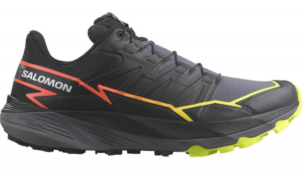 SALOMON THUNDERCROSS Black / Quiet Shade / Fiery Coral