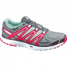 SALOMON X-SCREAM GTX Light Onix/Gloo Blue/White