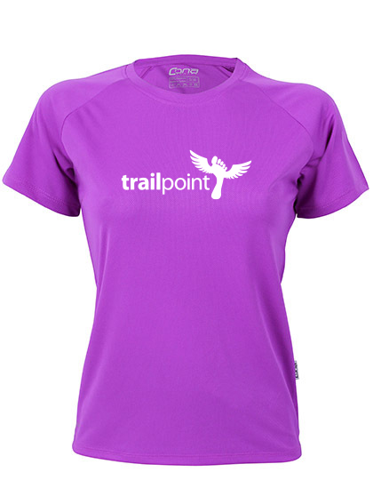 TRAILPOINT Běžecké tričko W Violet