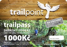 TRAILPOINT DÁRKOVÝ POUKAZ 1000Kč