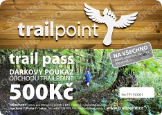 TRAILPOINT DÁRKOVÝ POUKAZ 500Kč
